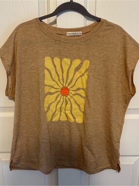 Lot of 2 HeyTalala Floral Graphic Tees